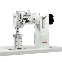 Post bed sewing machine