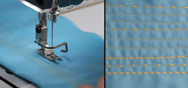 G5Fe has 9 built-in freely switchable stitch patterns G5Fe has 9 built-in freely switchable stitch patterns